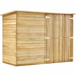 Développez vos possibilités de stockage extérieur avec notre abri peu encombrant. Ce hangar est étonnamment spacieux, offrant ...