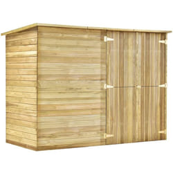 Vidaxl - Abri de jardin 232x110x170 cm Bois de pin imprégné