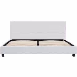 Ajoutez instantanément un goût moderne impressionnant à votre chambre à coucher avec notre cadre de lit élégant ! Ce cadre de ...