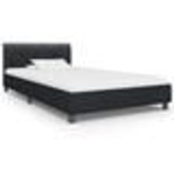 vidaXL Cadre de lit sans matelas noir similicuir 90x200 cm - 90 x 200 cm