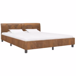 Ce cadre de lit classique deviendra l'attraction principale de votre chambre à coucher. Se distinguant par un design sobre ma ...
