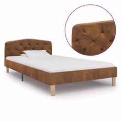 VidaXL 284938, Marron, 1240 mm, 2,1 m, 750 mm, 1200 x 2000 mm, 30,5 cm