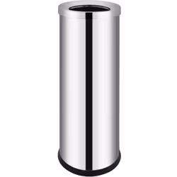 vidaXL Poubelle d'hôtel Acier inoxydable 32 L