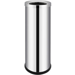vidaXL Poubelle d'hôtel Acier inoxydable 32 L