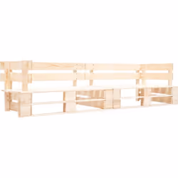 Notre canapé palette de jardin sera un choix idéal pour vous détendre, profiter du beau temps, faire une sieste ou discuter e ...