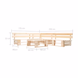 VidaXL 277486 ensemble de meubles de jardin - Vue supplémentaire 3