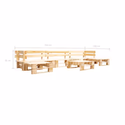 VidaXL 277498 ensemble de meubles de jardin