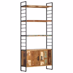 VidaXL 284419, Métal, Bois, Fer, Bois, 800 mm, 300 mm, 1800 mm