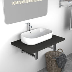 Meuble de salle de bain Gris 60x40x16,3 cm Vidaxl