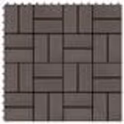 vidaXL Carreaux de terrasse 22 pcs 30 x 30 cm 2 m² WPC Marron foncé