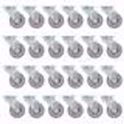vidaXL 48 pcs Roulettes pivotantes 50 mm