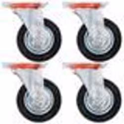 vidaXL 12 pcs Roulettes pivotantes 100 mm