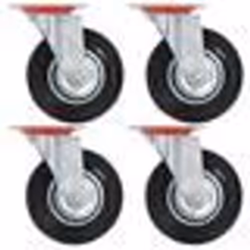 vidaXL 16 pcs Roulettes pivotantes 125 mm