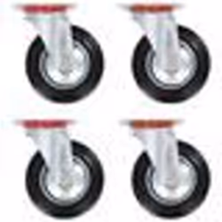 vidaXL 32 pcs Roulettes pivotantes 160 mm