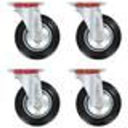vidaXL 32 pcs Roulettes pivotantes 160 mm