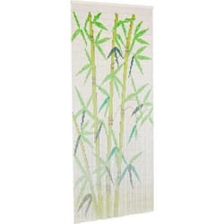 vidaXL Rideau de porte contre insectes Bambou 90 x 200 cm - TU