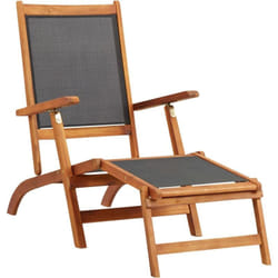 VidaXL 45958 chaise d'extérieur Terrace Siège rembourré Bois d'acacia, Textile