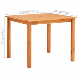 VidaXL 45961 table de jardin - Vue supplémentaire 4