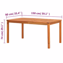 VidaXL 45962 table de jardin - Vue supplémentaire 6