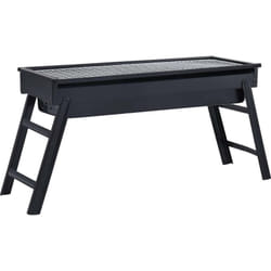 Vidaxl - Barbecue portable de camping inoxydable 60x22,5x33 cm