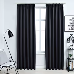 Nos rideaux élégants auront fière allure dans votre salon, chambre à coucher, espace de bureau, etc. Ils vous offrent de l'in ...