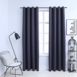 Nos rideaux élégants auront fière allure dans votre salon, chambre à coucher, espace de bureau, etc. Ils vous offrent de l'in ...