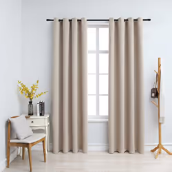 Nos rideaux élégants auront fière allure dans votre salon, chambre à coucher, espace de bureau, etc. Ils vous offrent de l'in ...