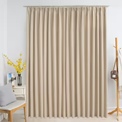 Description générale Notre rideau élégant apportera une touche de sophistication à votre salon, chambre à coucher ou bureau.  ...