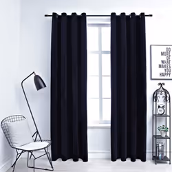 Nos élégants rideaux en velours auront fière allure dans votre salon, votre chambre à coucher, votre bureau, etc. Ils vous do ...