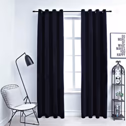 Nos élégants rideaux en velours auront fière allure dans votre salon, votre chambre à coucher, votre bureau, etc. Ils vous do ...