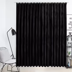 Notre élégant rideau en velours aura fière allure dans votre salon, votre chambre à coucher, votre bureau, etc. Il vous donne ...
