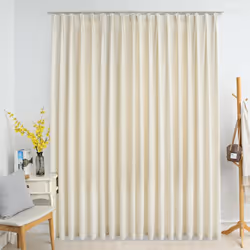 Notre élégant rideau en velours aura fière allure dans votre salon, votre chambre à coucher, votre bureau, etc. Il vous donne ...