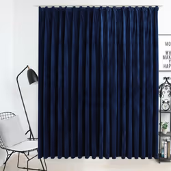 Notre élégant rideau en velours aura fière allure dans votre salon, votre chambre à coucher, votre bureau, etc. Il vous donne ...