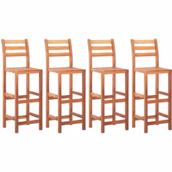 Description générale L'ensemble de chaises de bar constitue un excellent ajout à votre espace de vie extérieur. Fabriqué en b ...