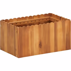 Ce lit surélevé de jardin en bois est un choix parfait pour les jardiniers de bricolage qui cherchent à ajouter un lit de pla ...