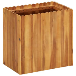 vidaXL Lit surélevé Acacia