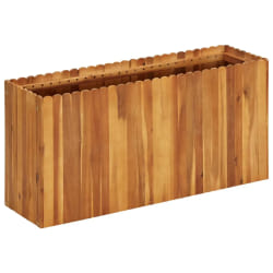 vidaXL Lit surélevé de jardin Bois 100 x 30 x 50 cm