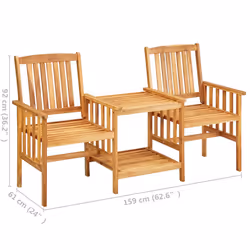 VidaXL 45933 ensemble de meubles de jardin - Vue supplémentaire 7
