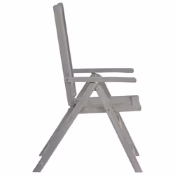 VidaXL 45938 chaise d'extérieur Terrace Bois d'acacia Gris - Vue supplémentaire 4