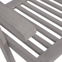 VidaXL 45938 chaise d'extérieur Terrace Bois d'acacia Gris - Vue supplémentaire 7