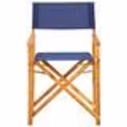VidaXL 45952, Terrace, Siège rembourré, Polyester, Bleu, Bois, 550 mm, 560 mm