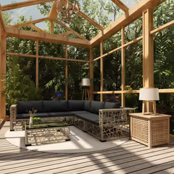 VidaXL 46809 ensemble de meubles de jardin