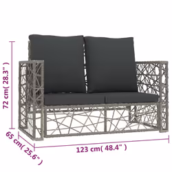 VidaXL 46812 ensemble de meubles de jardin - Vue supplémentaire 7