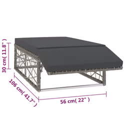 VidaXL 46812 ensemble de meubles de jardin - Vue supplémentaire 8