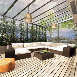 vidaXL Salon de jardin 10 pcs avec coussins Résine tressée Marron - TU