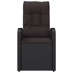 VidaXL 46065 chaise d'extérieur Terrace Siège rembourré Polyuréthane, Acier Noir - Vue supplémentaire 4