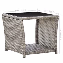 VidaXL 46068 table de jardin - Vue supplémentaire 5