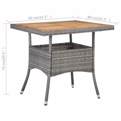VidaXL 46172 table de jardin - Vue supplémentaire 5