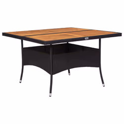 VidaXL 46187, Noir, Bois, 1200 mm, 1200 mm, 750 mm