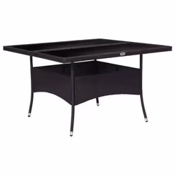VidaXL 46189, Noir, 1200 mm, 1200 mm, 750 mm